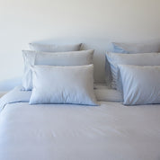 Silver grey Tavira Washed Cotton