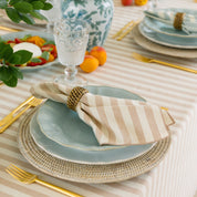 Beige Barra Table Linen
