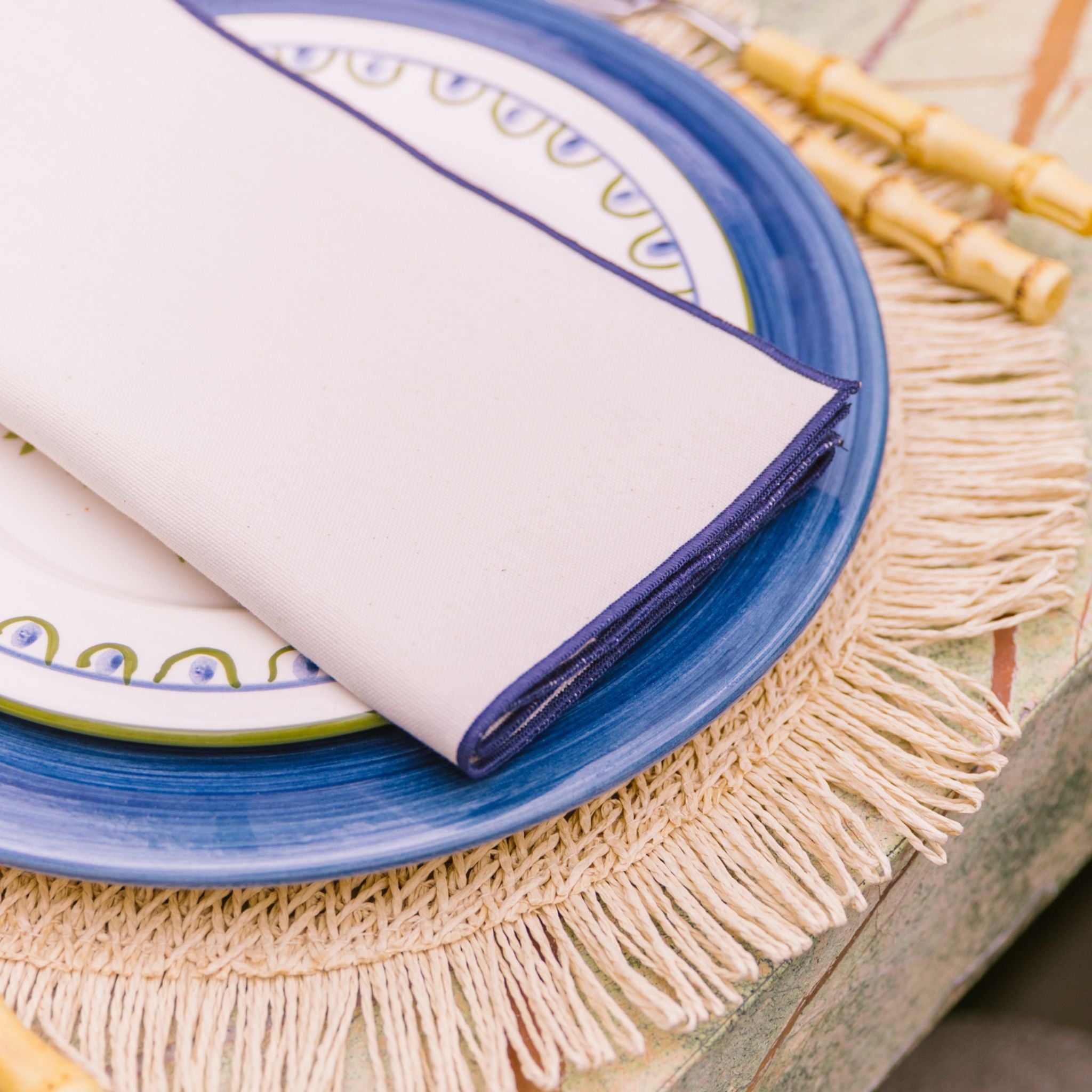 Ecru Nazaré napkins (100% Cotton)