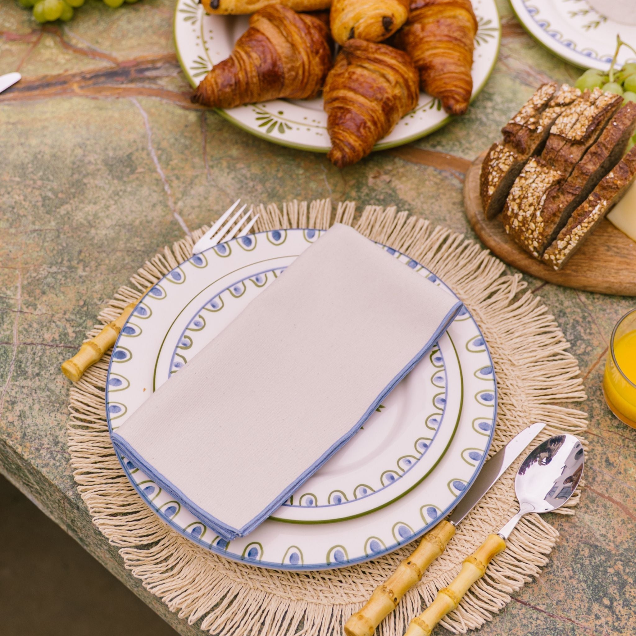 Ecru Nazaré napkins (100% Cotton)