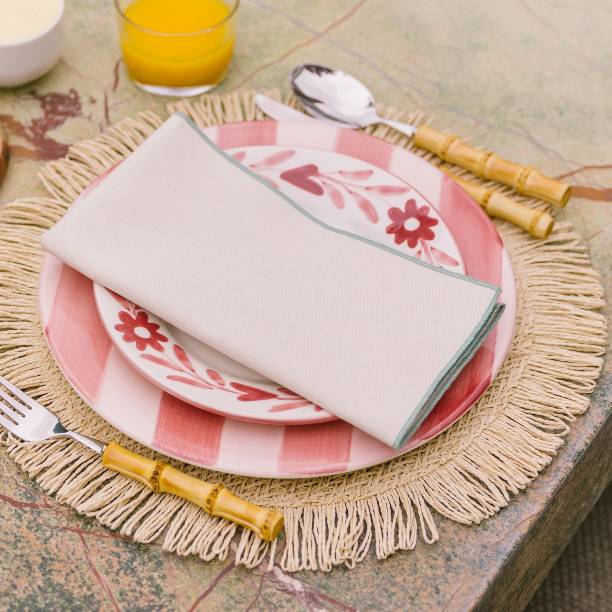 Ecru Nazaré napkins (100% Cotton)