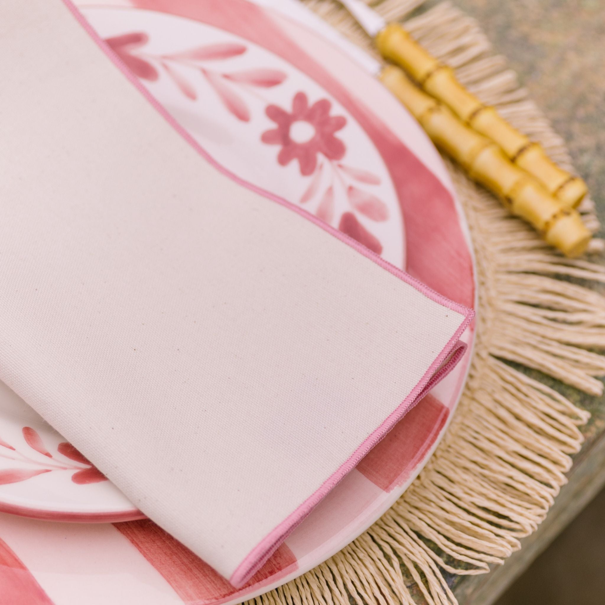 Ecru Nazaré napkins (100% Cotton)