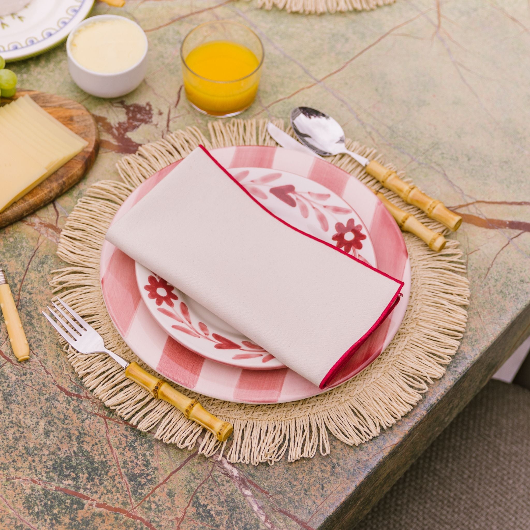 Ecru Nazaré napkins (100% Cotton)