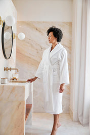 White bathrobe - Torres Novas