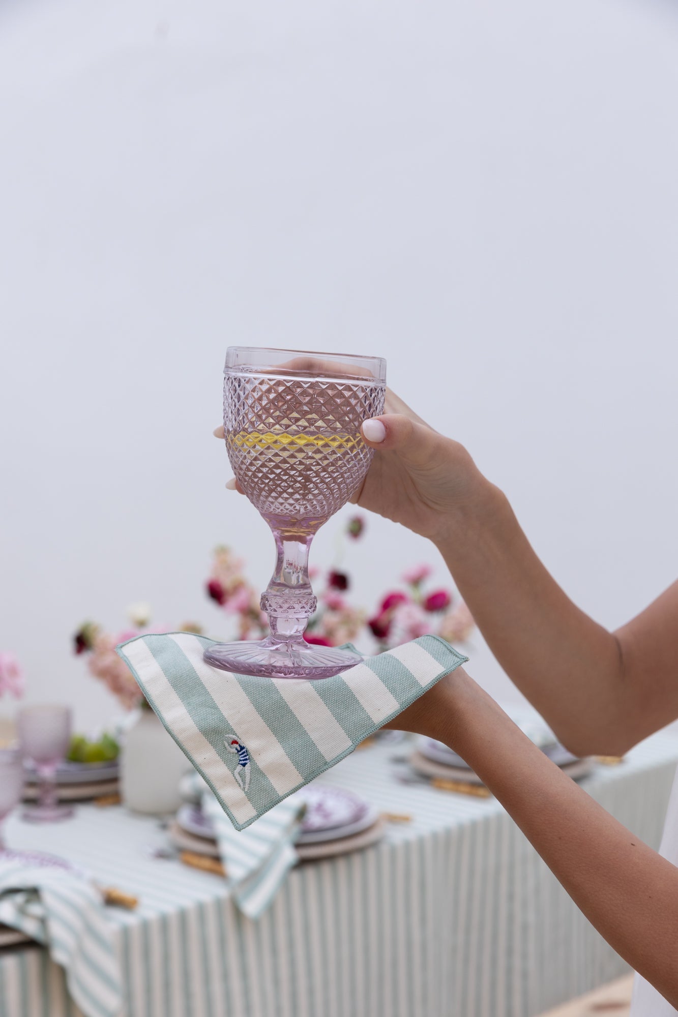 Barra Napkins with embroidery
