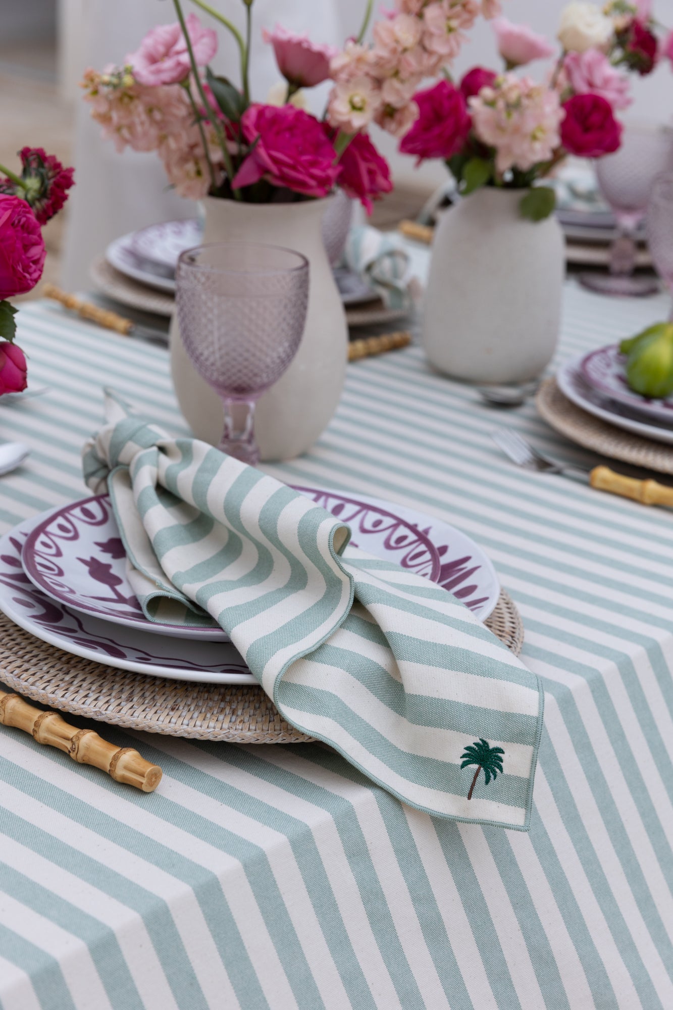 Barra Napkins with embroidery