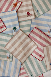 Barra Napkins with embroidery