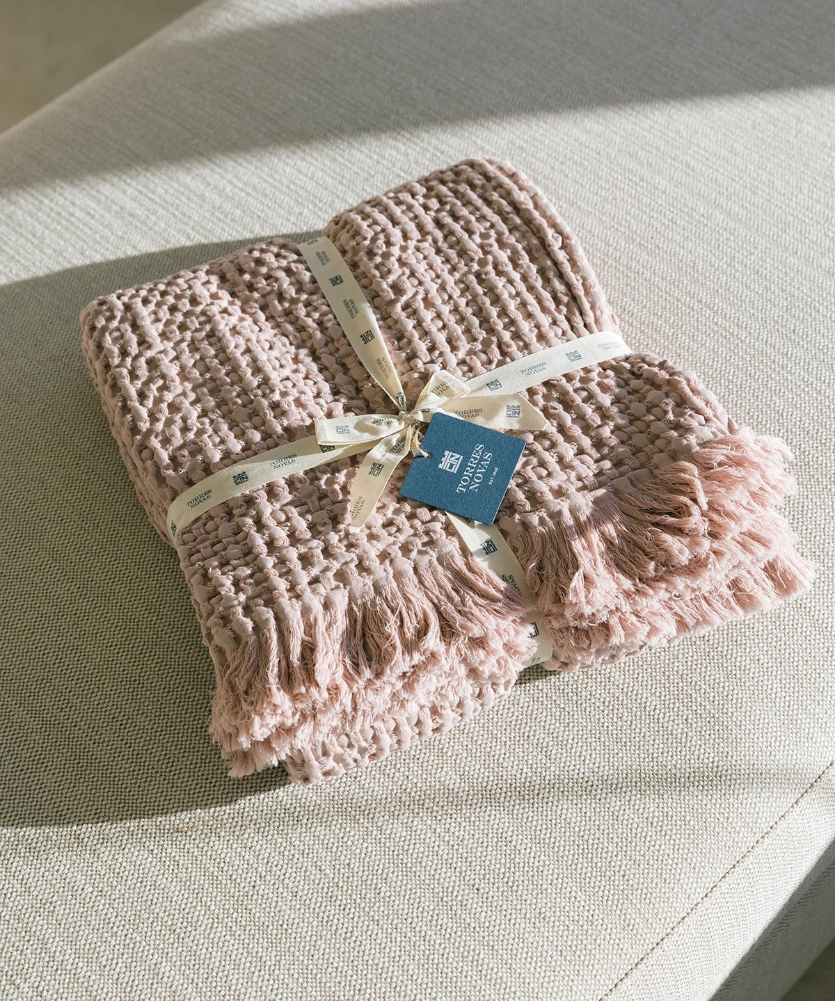 Old pink Waffle Bedspreads - Torres Novas