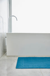 Petroleum blue bath mat - Torres Novas