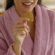 Old pink bathrobe