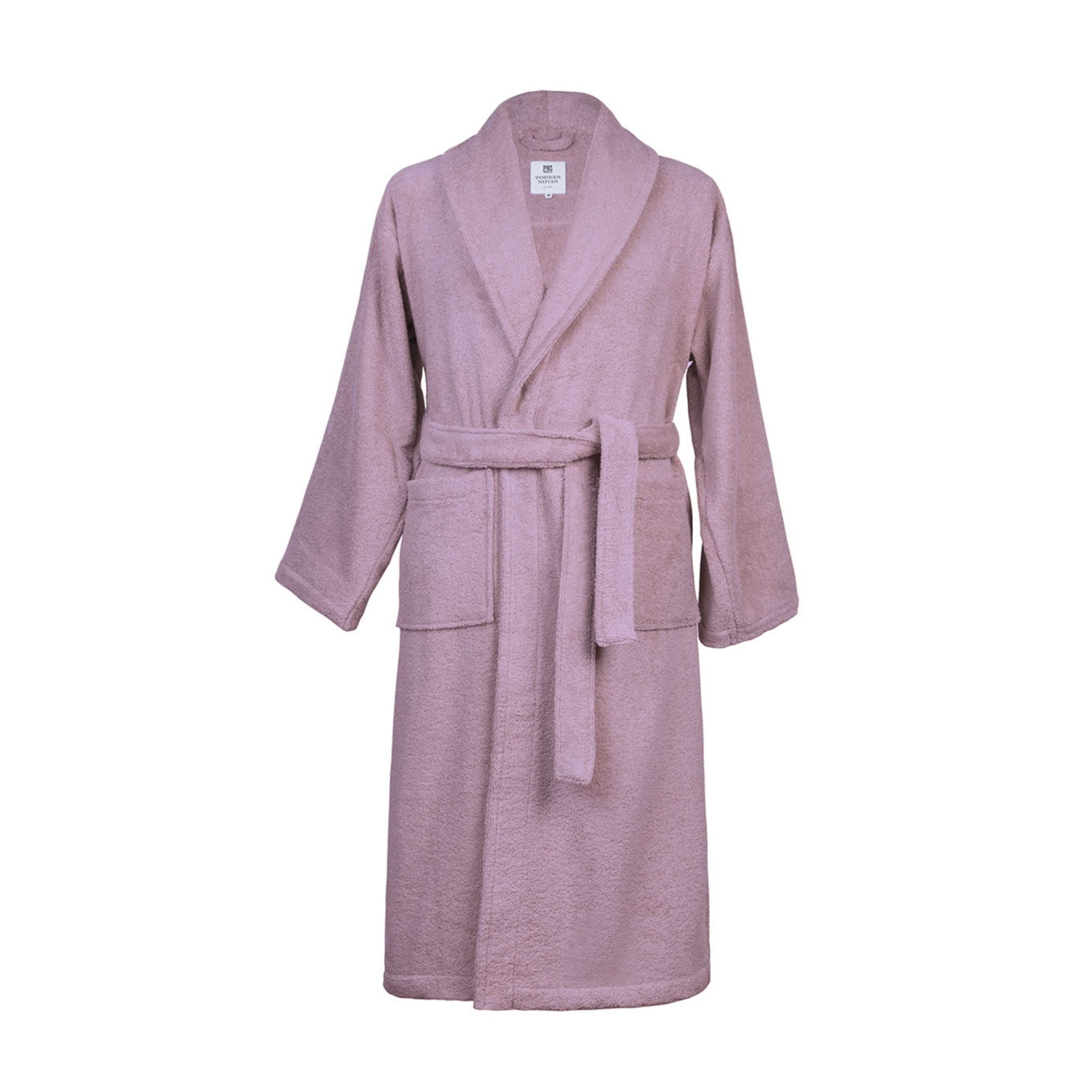 Old pink bathrobe
