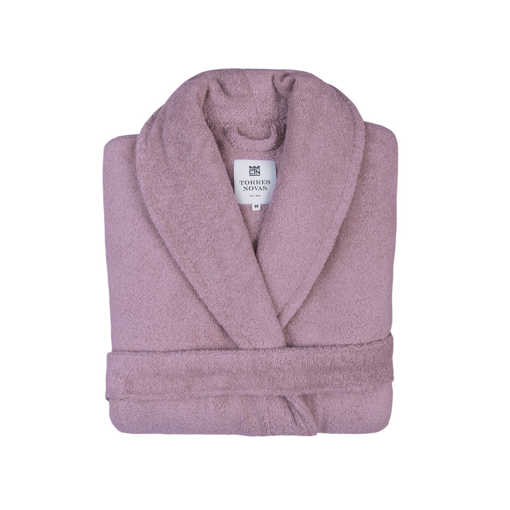 Old pink bathrobe