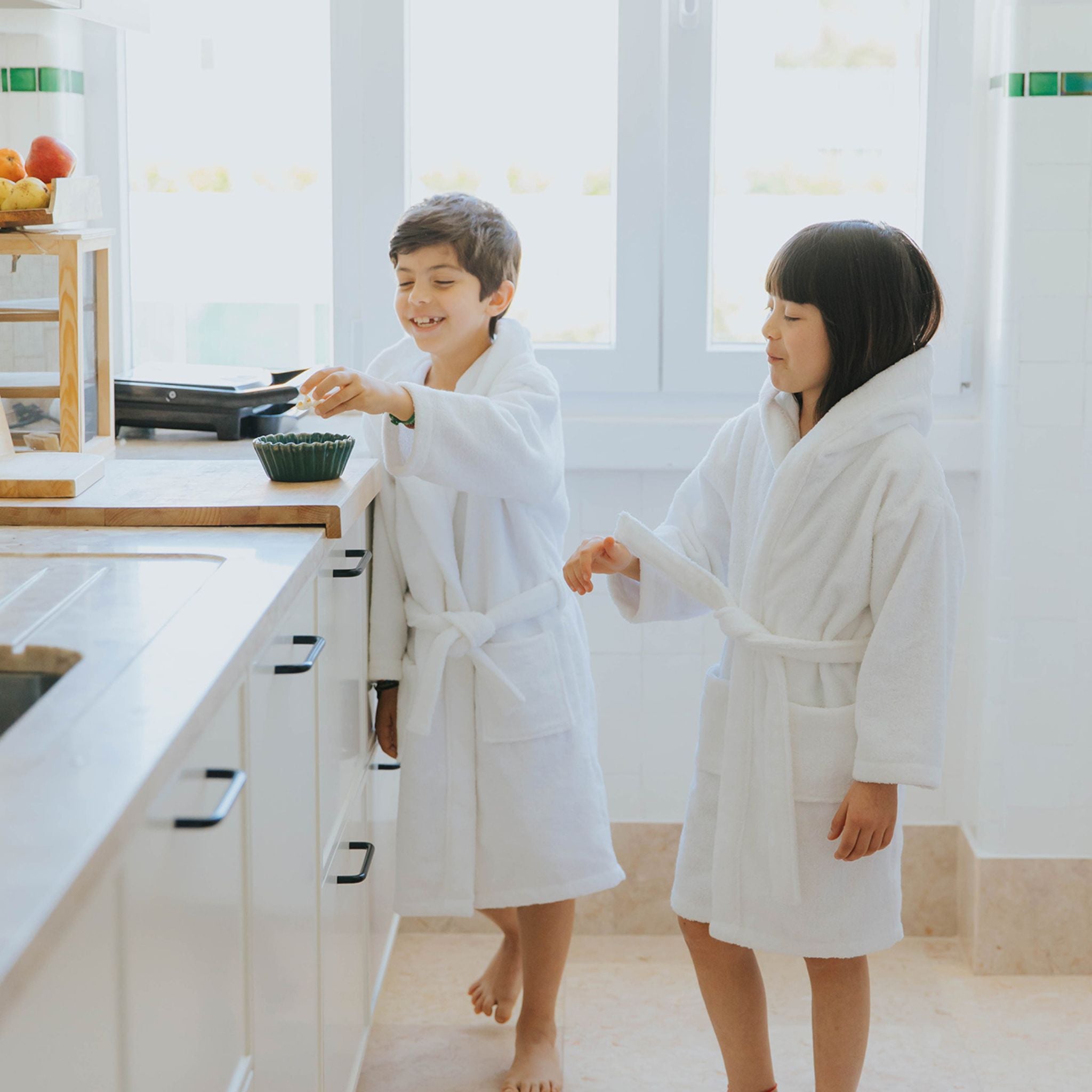 Kids bathrobe