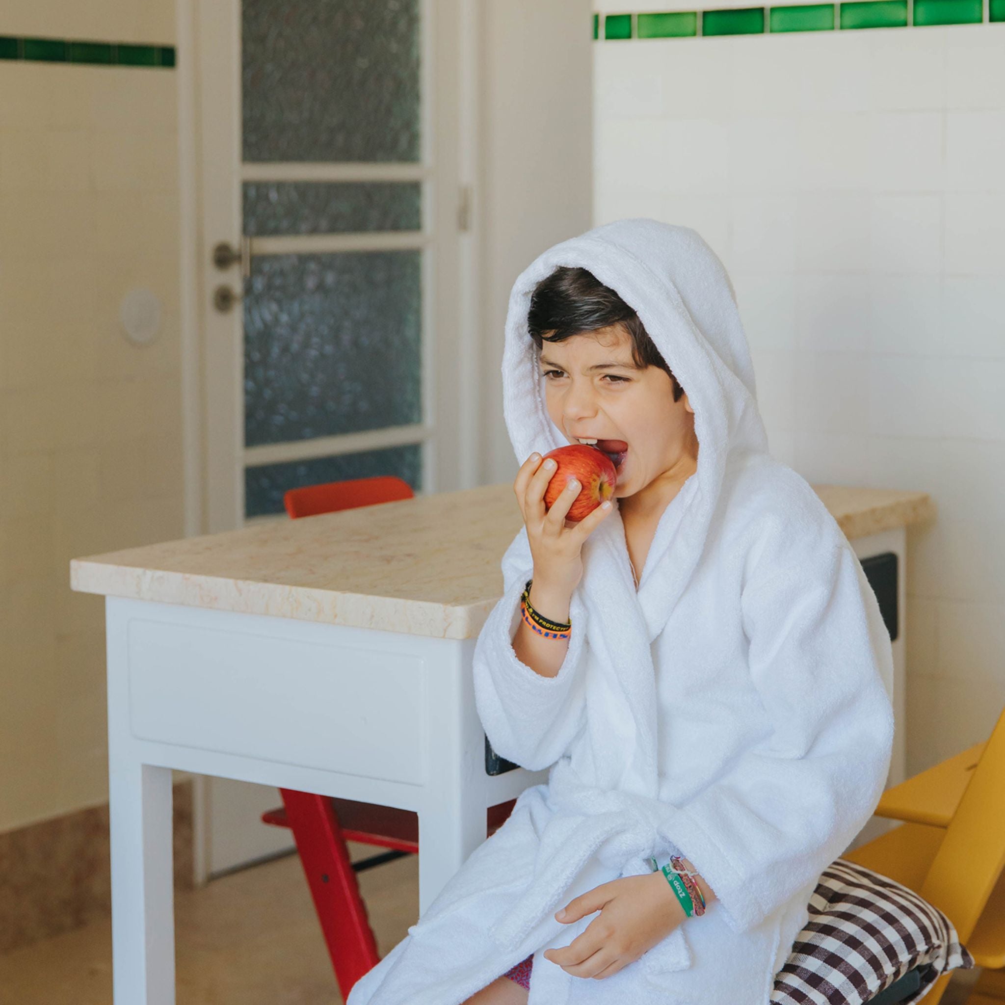 Kids bathrobe