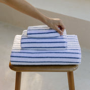 Blue with grey Lima
