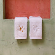 Face towel with stars embroidery - Torres Novas
