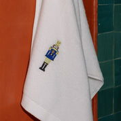 Face towel with nutcracker embroidery - Torres Novas