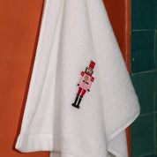 Face towel with nutcracker embroidery - Torres Novas