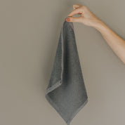 Grey Luxus face towel
