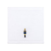 Face towel with nutcracker embroidery - Torres Novas
