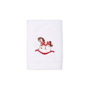 Face towel with horse embroidery - Torres Novas
