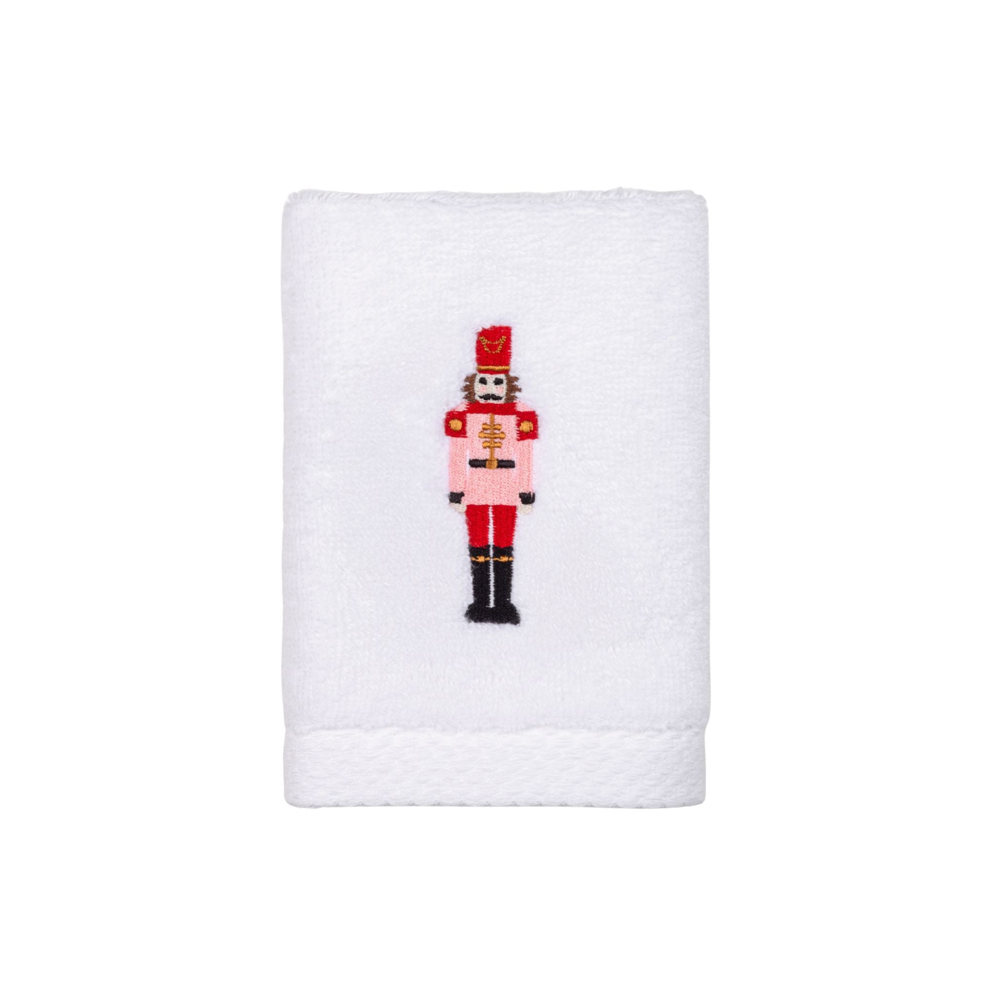 Face towel with nutcracker embroidery - Torres Novas