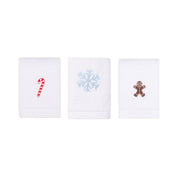 Face towel with christmas embroidery - Torres Novas