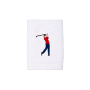 Luxus face towel & hand towel with retro sportsmen - Torres Novas
