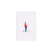 Luxus face towel & hand towel with retro sportsmen - Torres Novas