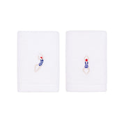 Luxus face towel & hand towel with retro sportsmen - Torres Novas