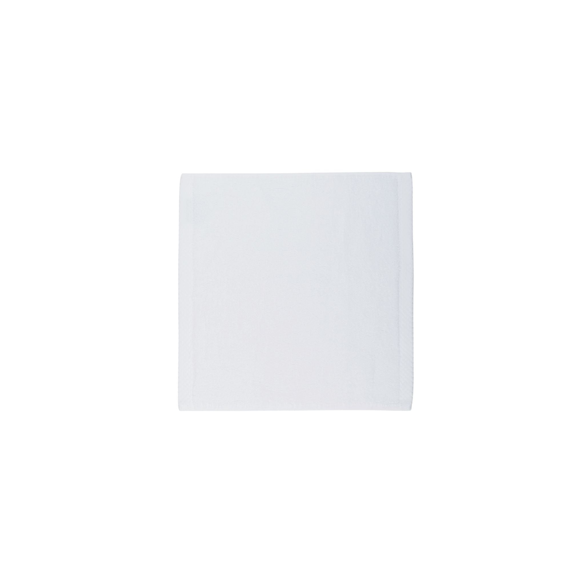 White Luxus face towel