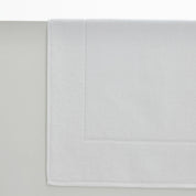 White bath mat