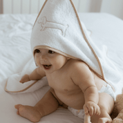 Baby towel Mira with embroidery