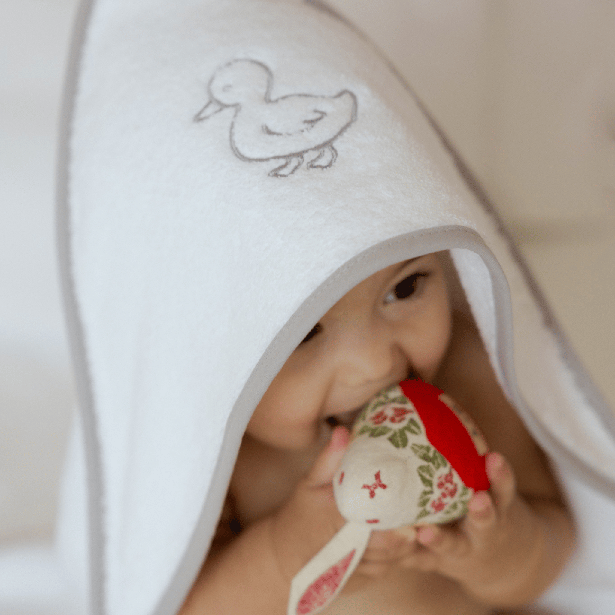 Baby towel Mira with embroidery