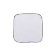 Silver grey Mira face towel
