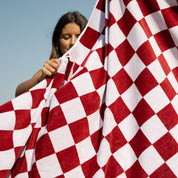 Red chequered Gibalta