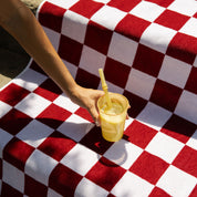 Red chequered Gibalta