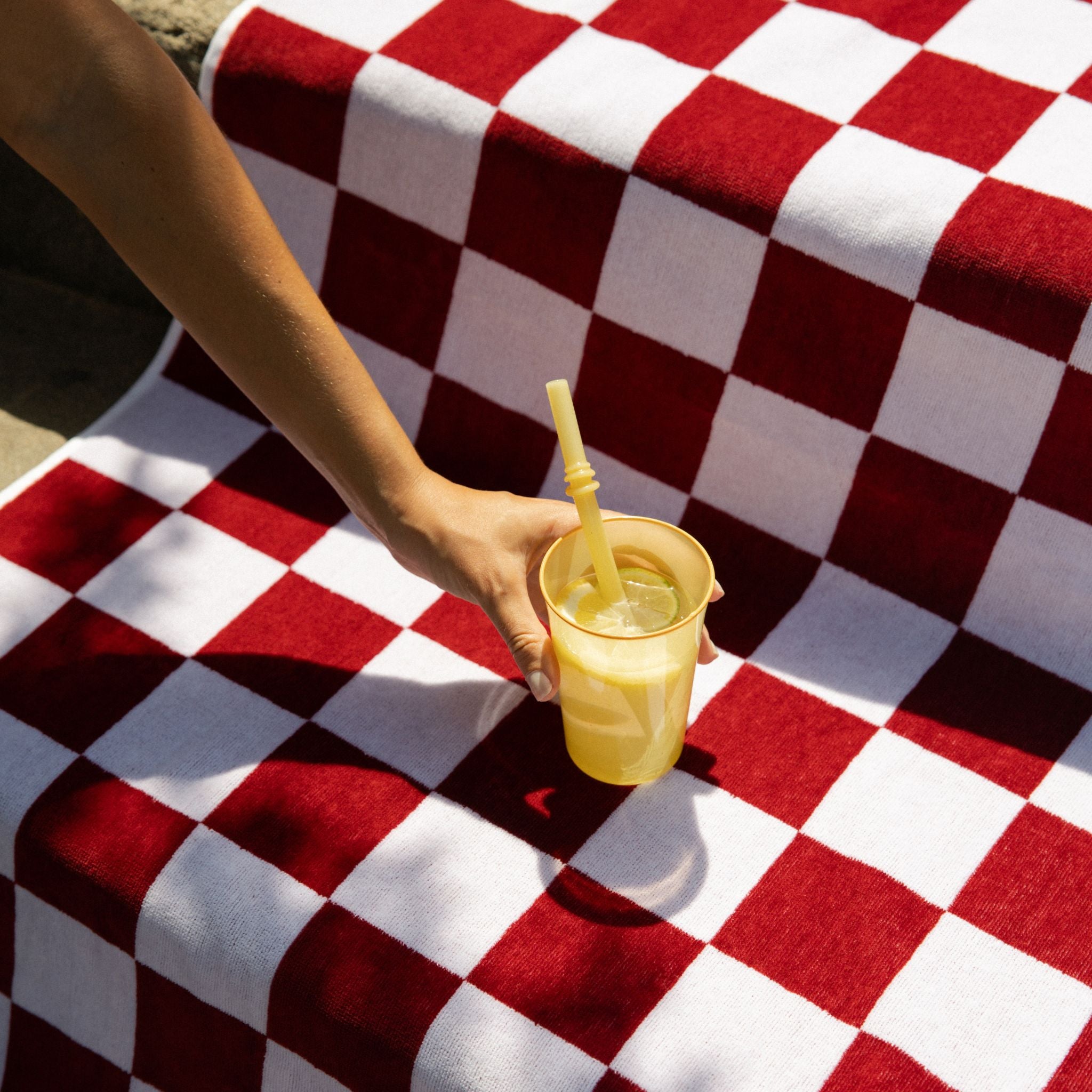 Red chequered Gibalta