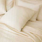 Natural Santa Luzia Waffle Bedspreads