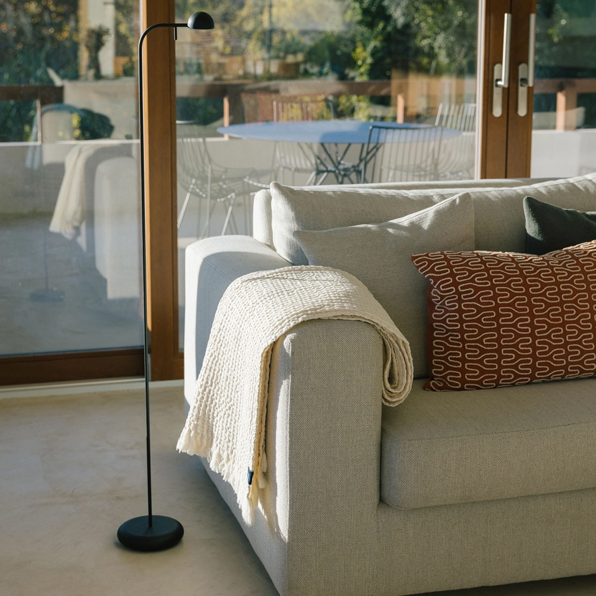 Natural Santa Luzia Waffle Bedspreads