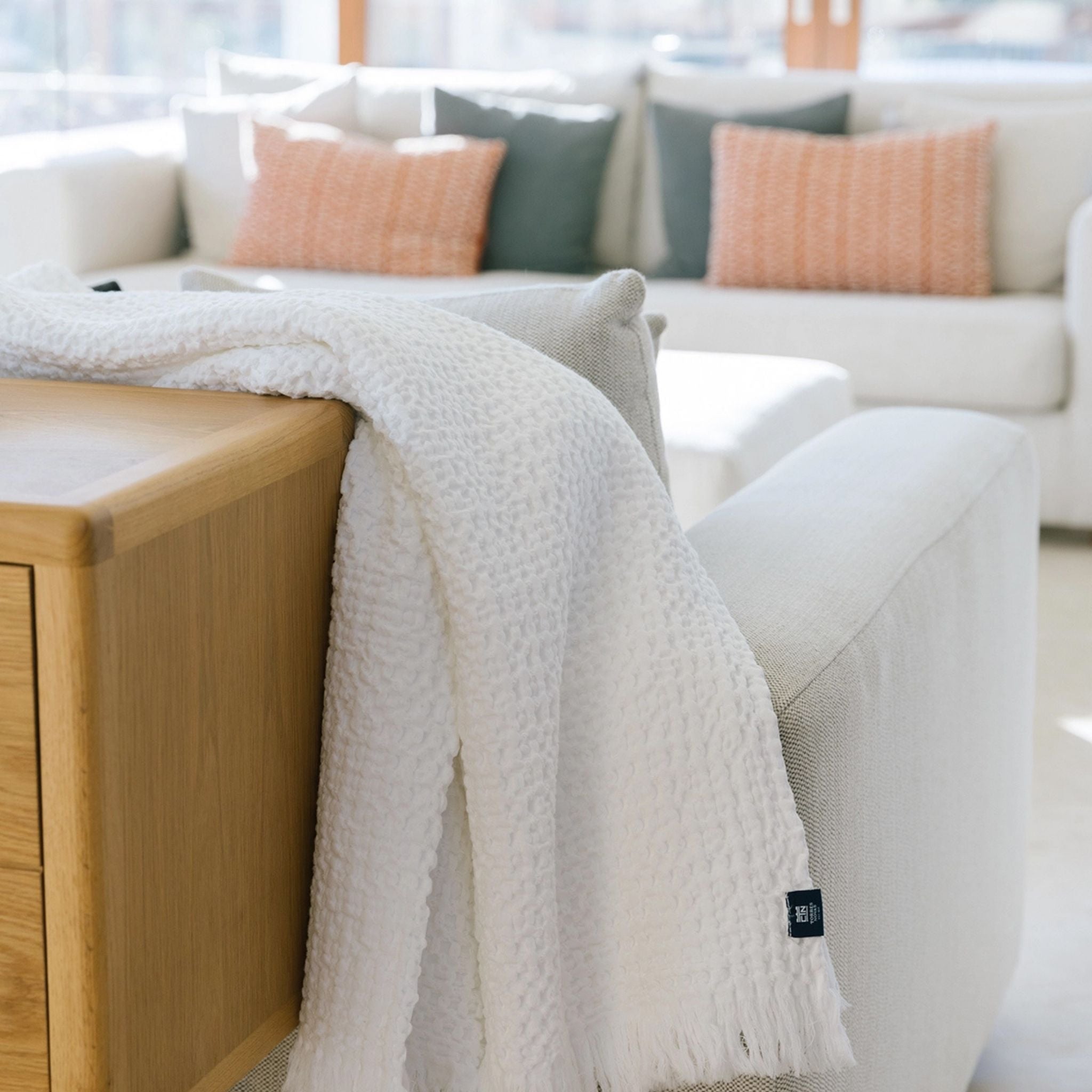 Santa Luzia Waffle Bedspreads