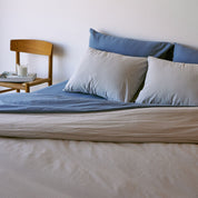 Blue Tavira Washed Cotton
