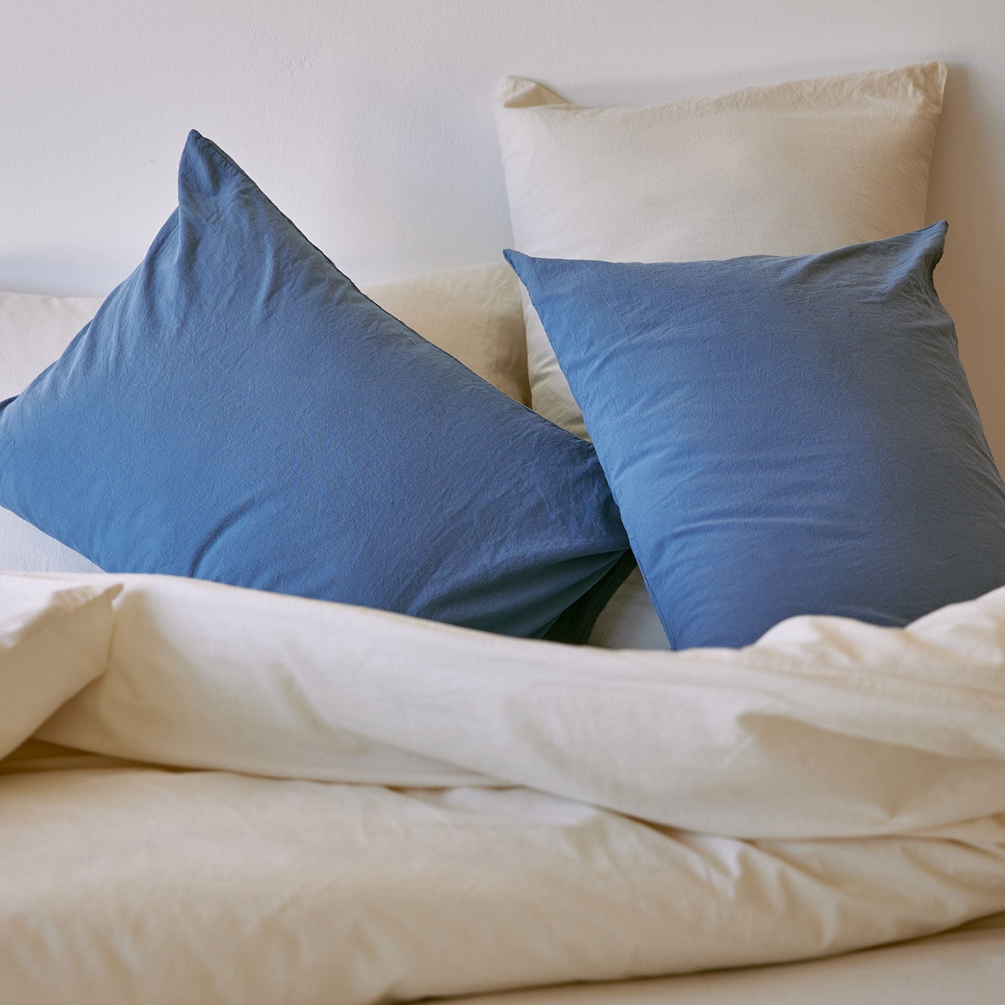 Blue Tavira Washed Cotton