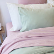 Khaki green Tavira Washed Cotton