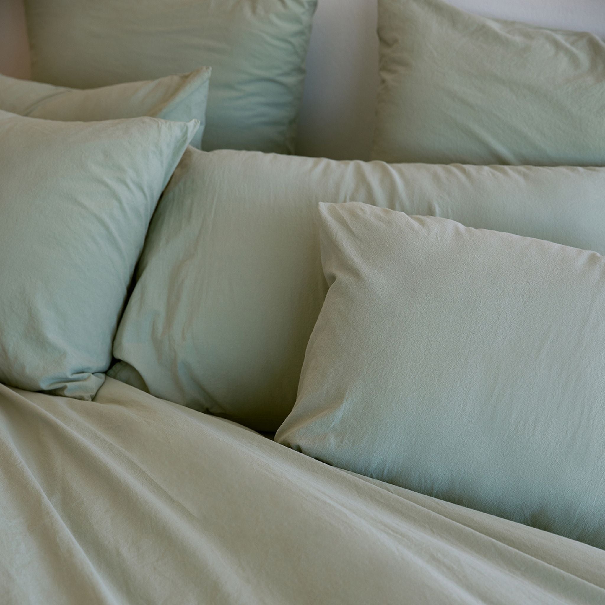 Khaki green Tavira Washed Cotton