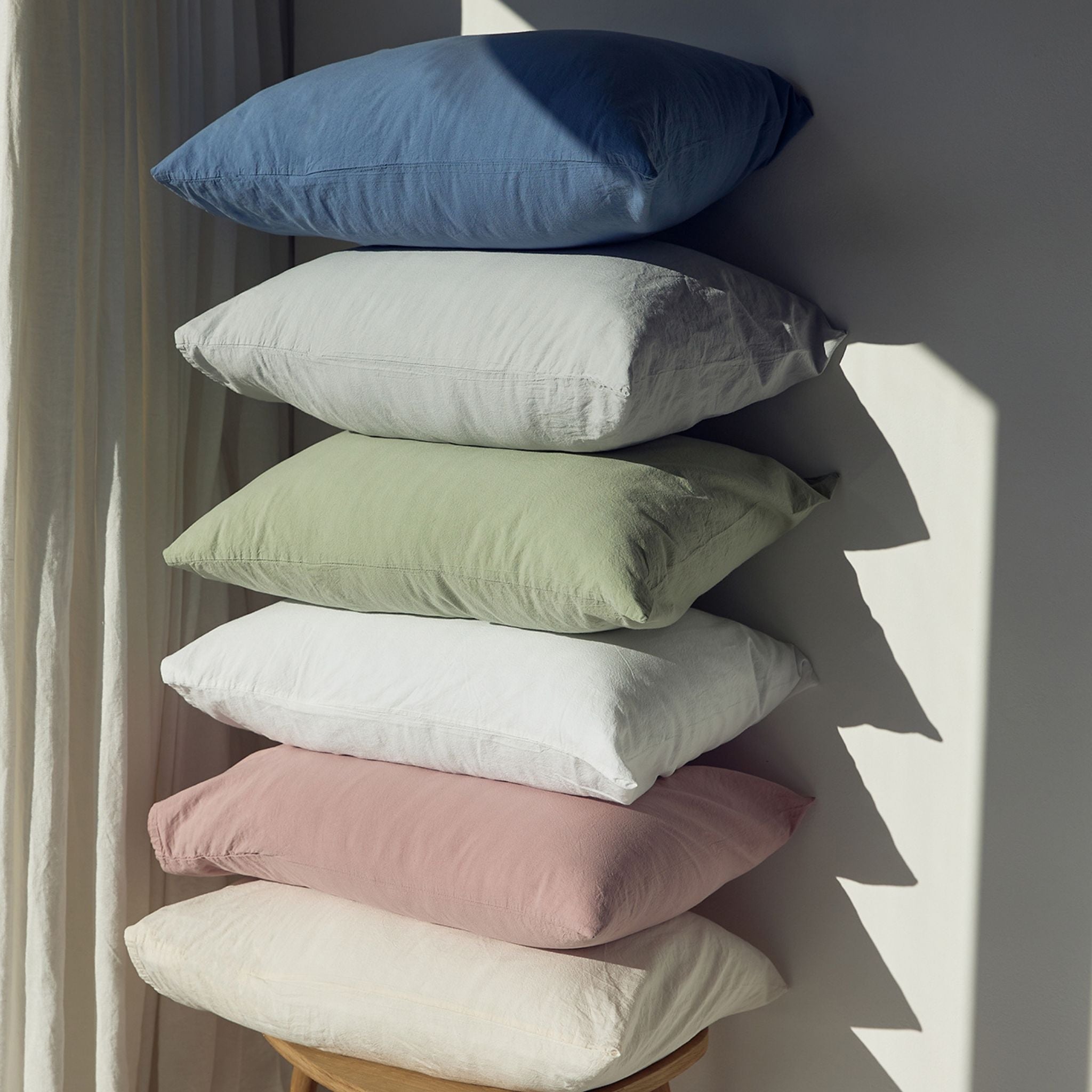 Old pink Tavira Washed Cotton