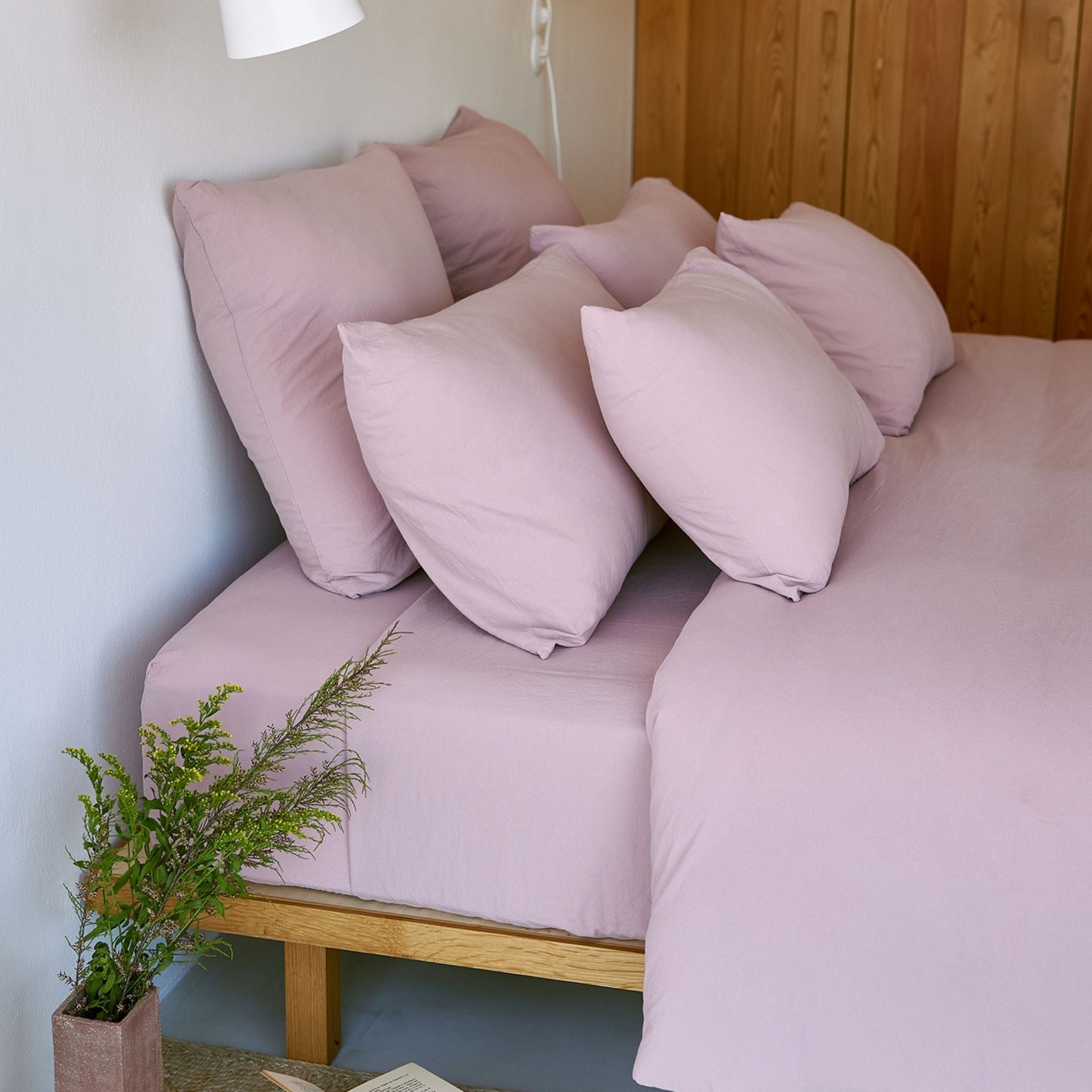 Old pink Tavira Washed Cotton