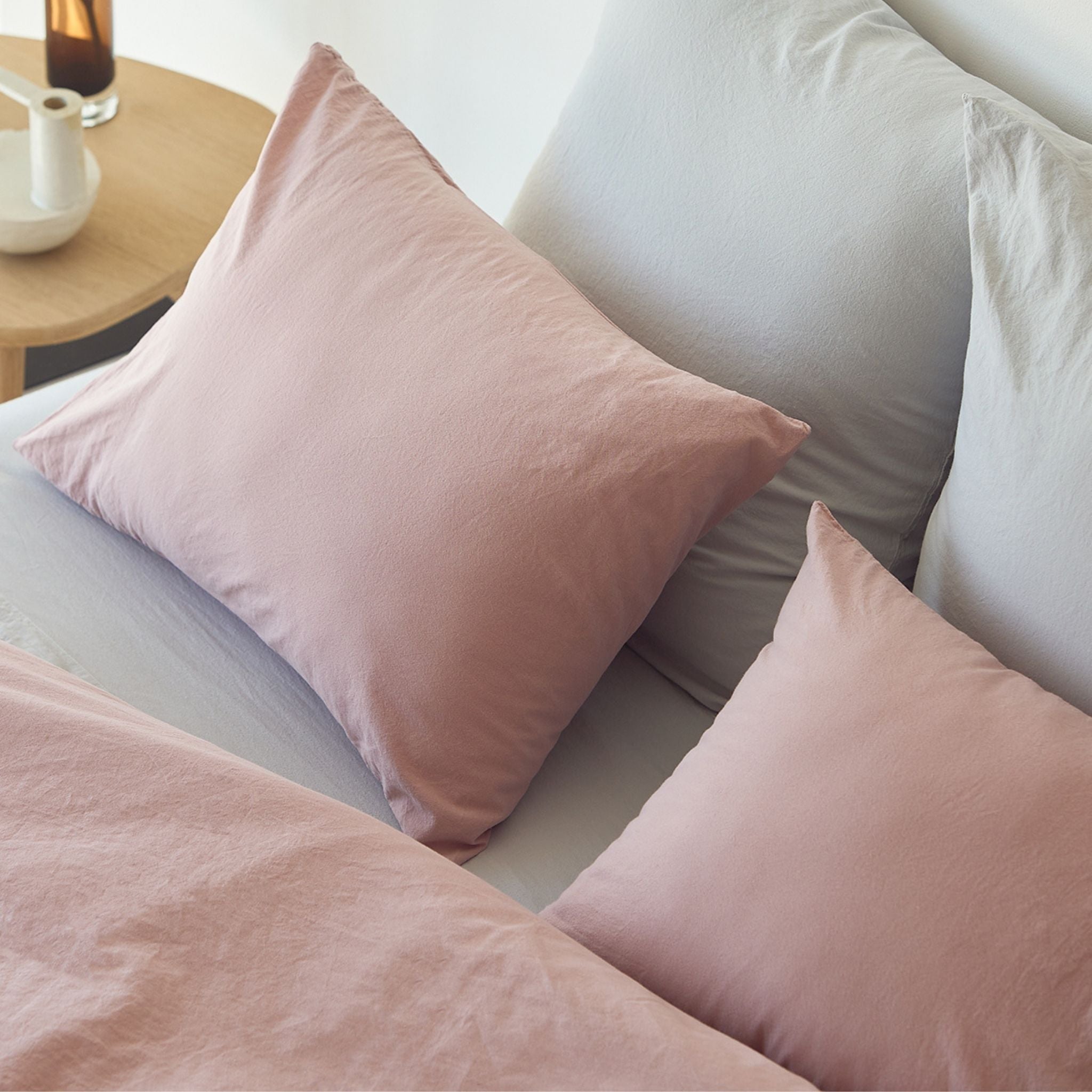 Old pink Tavira Washed Cotton