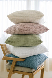 Old pink Santa Luzia Waffle Bedspreads