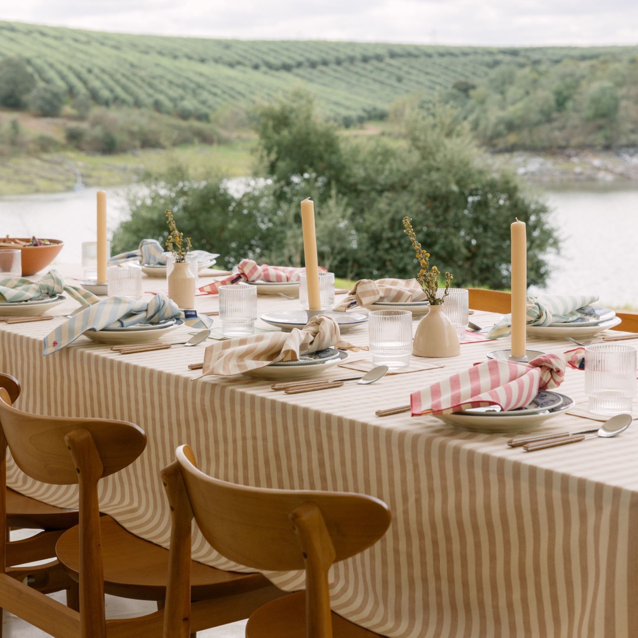 Barra Napkins with autumn embroidery - Torres Novas